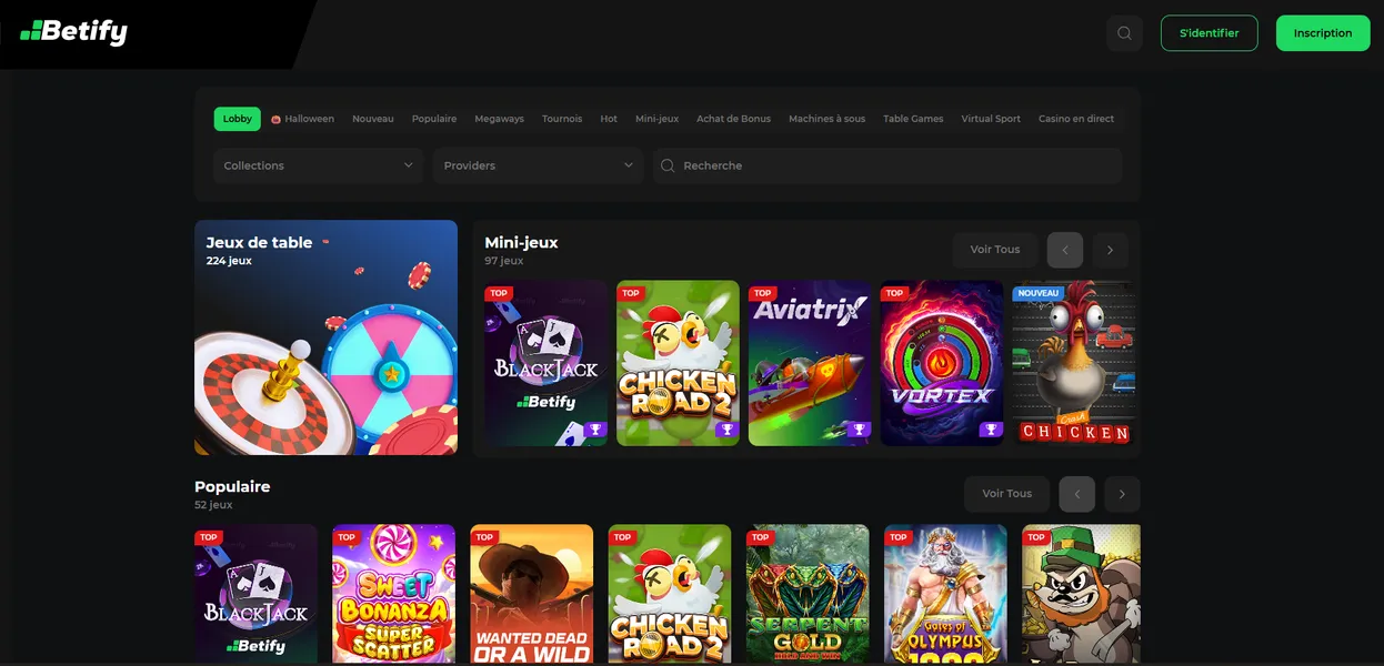 Machines à sous et croupiers en direct